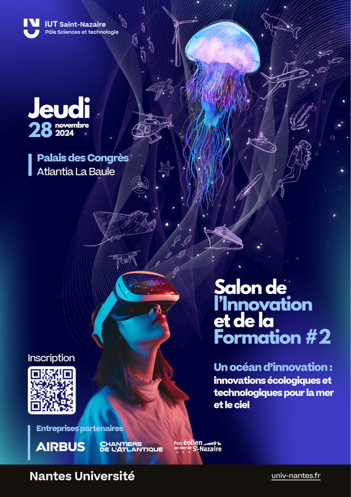 Salon innovation formation 2024 iut saint nazaire